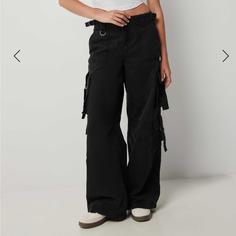 Black Cargo Pants